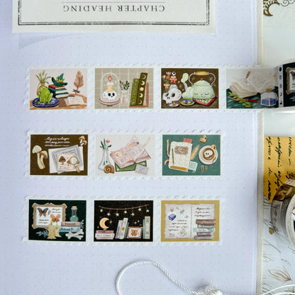 Masking tape | LETTOON | Magic reading stamps - LETTOON - millenotes