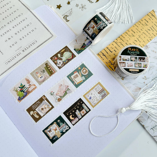 Masking tape | LETTOON | Magic reading stamps - LETTOON - millenotes