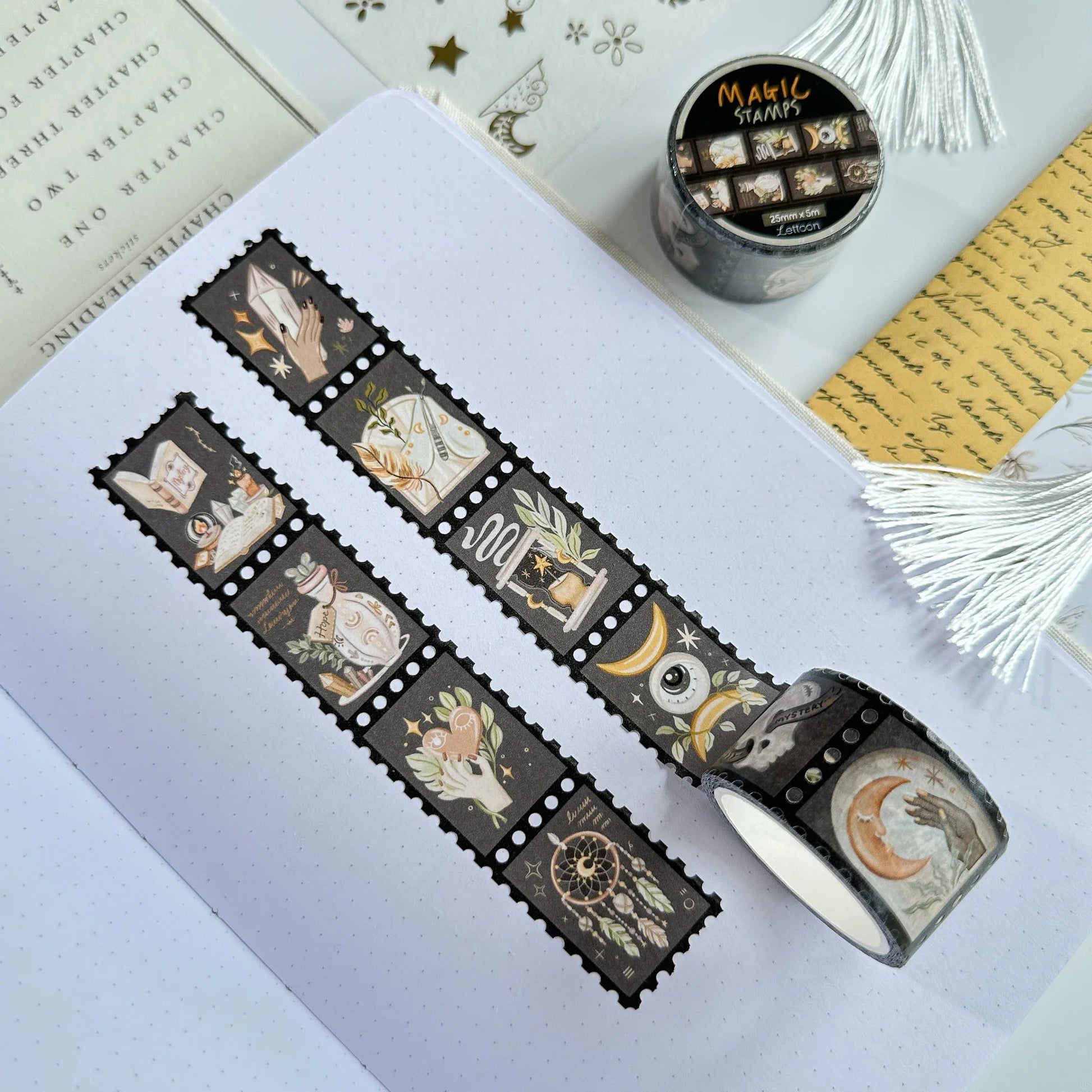 Masking tape | LETTOON | Magic stamps - LETTOON - millenotes