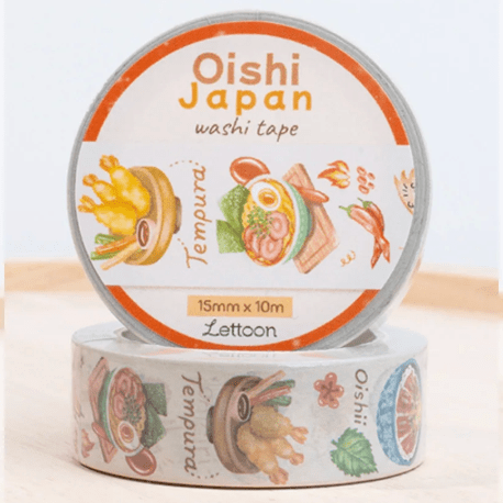 Masking tape | LETTOON | Oishi Japan - LETTOON - millenotes