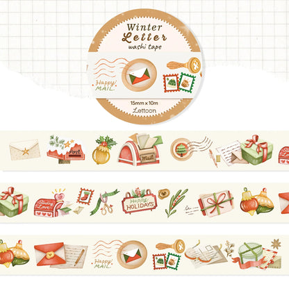 Masking tape | LETTOON | Winter Letter - LETTOON - millenotes