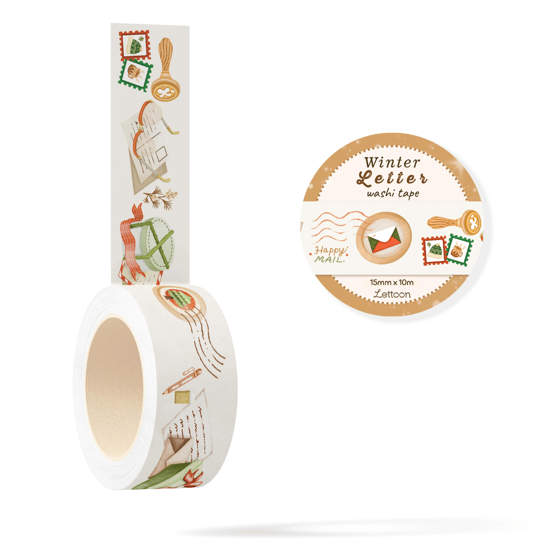 Masking tape | LETTOON | Winter Letter - LETTOON - millenotes
