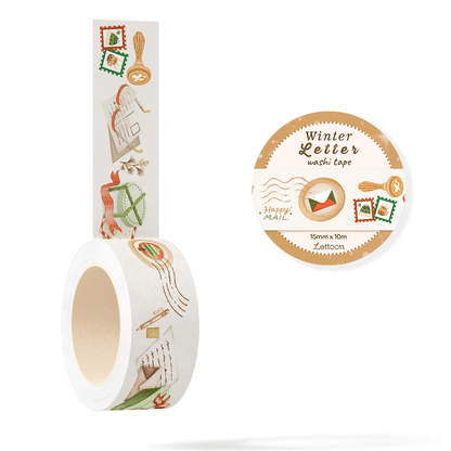 Masking tape | LETTOON | Winter Letter - LETTOON - millenotes