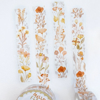 Masking tape | Mellow Flower - LETTOON - millenotes