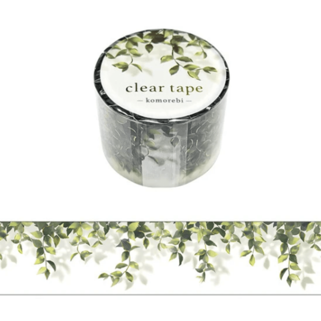 Masking Tape PET Japonais Mind Wave | Feuilles Komorebi - Mind Wave - millenotes
