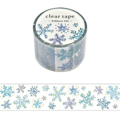 Masking Tape PET Japonais Mind Wave | Flocons de Neige - Mind Wave - millenotes