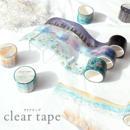 Masking Tape PET Japonais Mind Wave | Forêt Nocturne - Mind Wave - millenotes