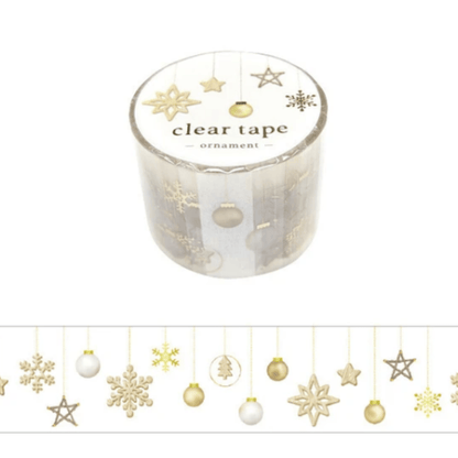 Masking Tape PET Japonais Mind Wave | Ornements Dorés - Mind Wave - millenotes