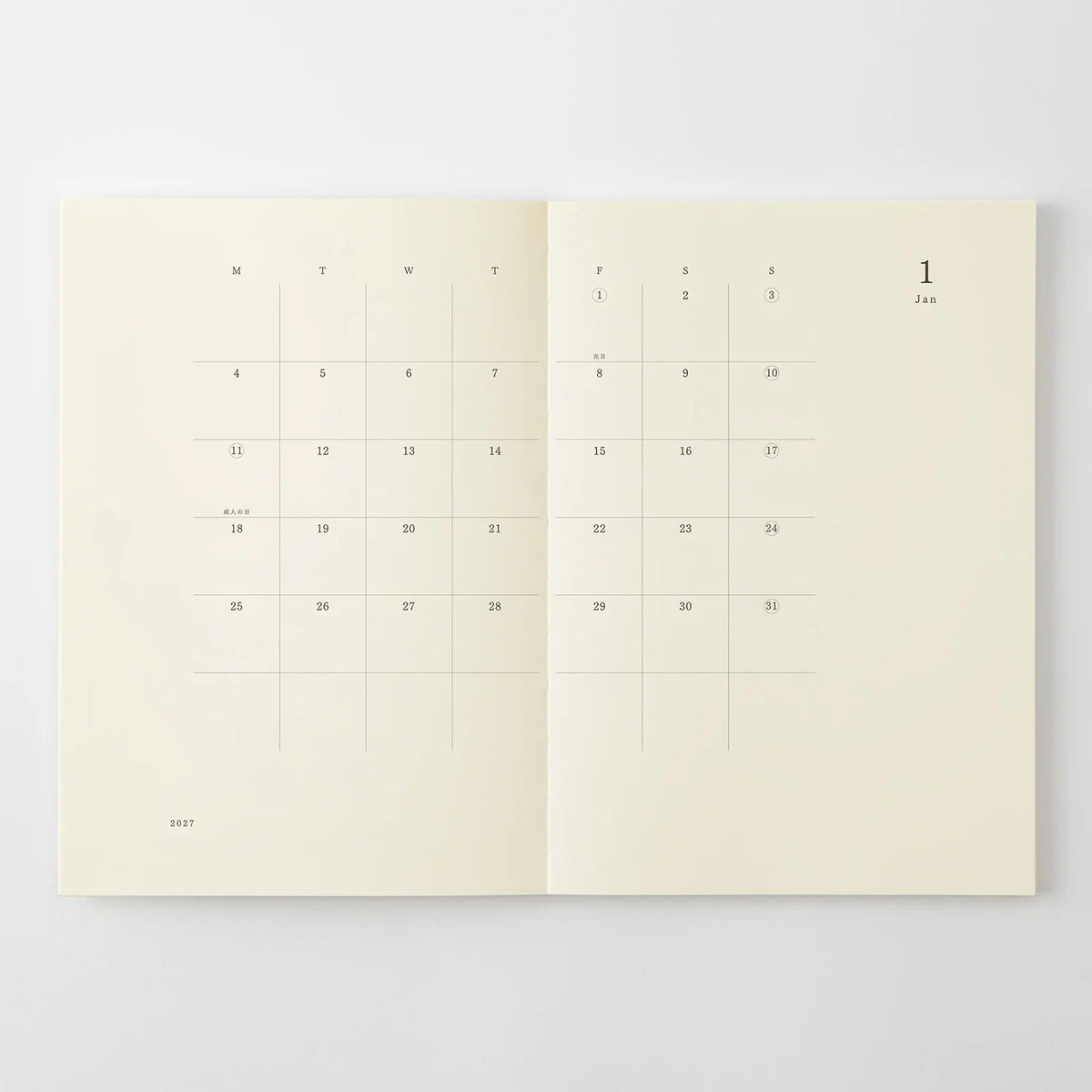 Notes MD 2027 | A5 cienki