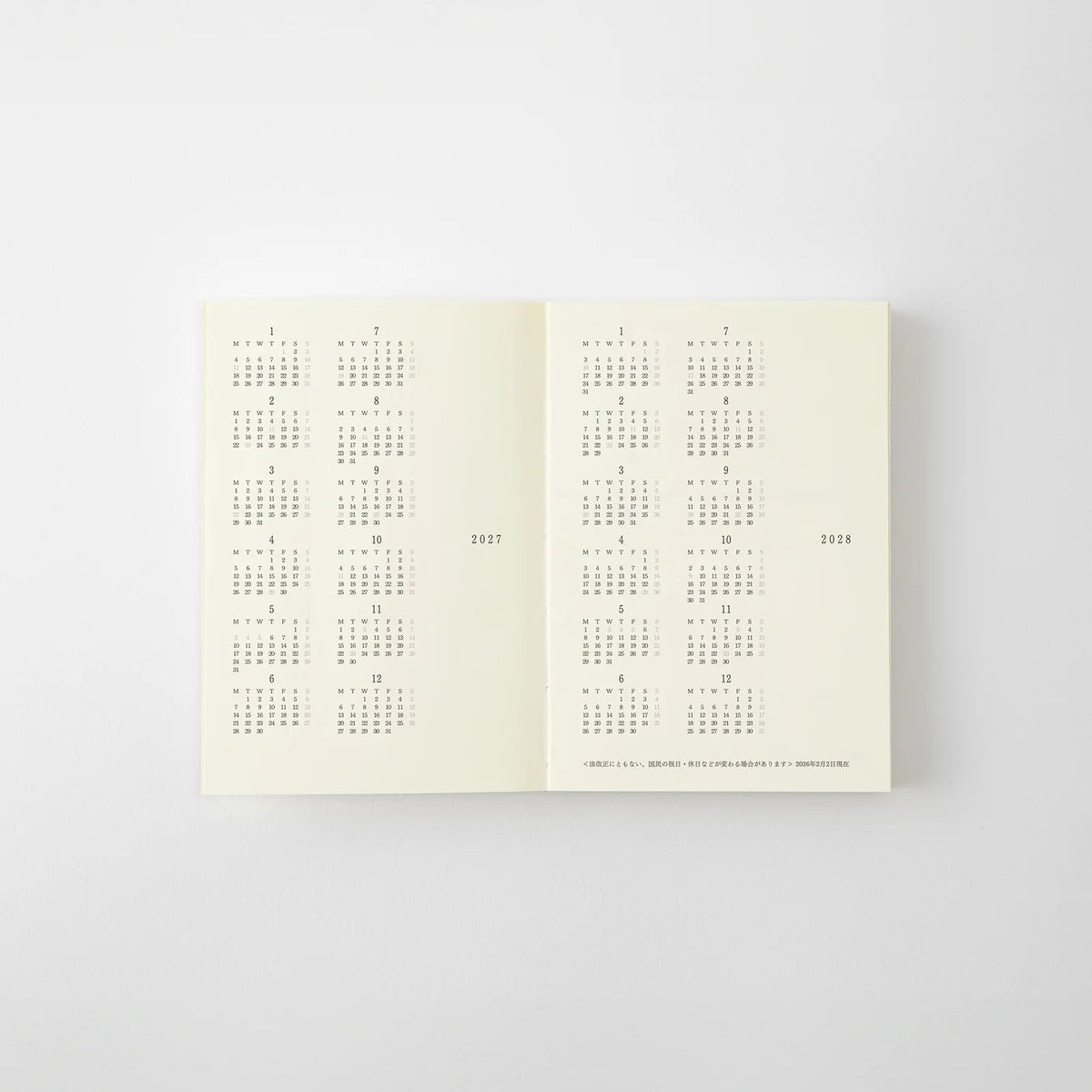 Notes MD 2027 | A7