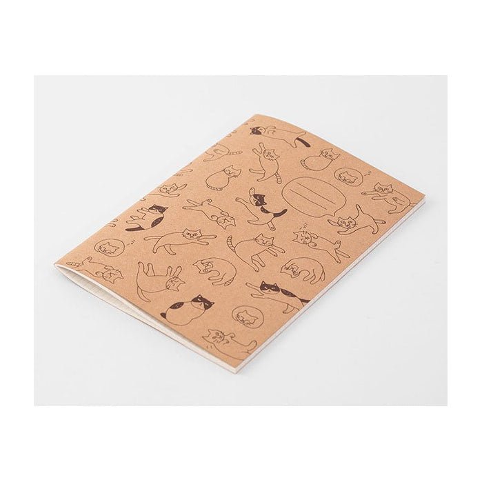 MIDORI | Cahier A5 Kraft | Chats - Midori - millenotes