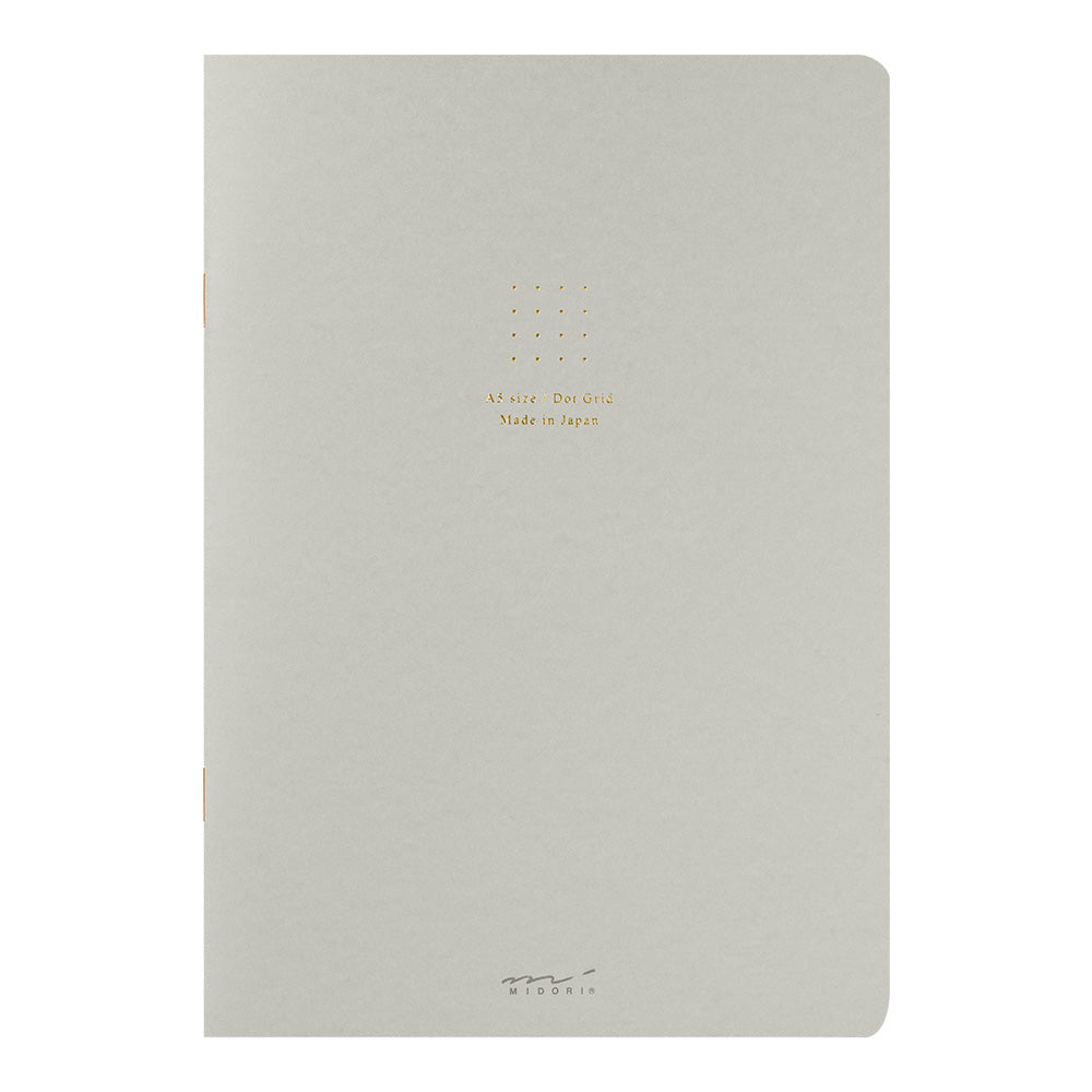 MIDORI | Cahier A5 Note Dot | Papier pointillé GRIS - Midori - millenotes