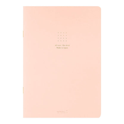 MIDORI | Cahier A5 Note Dot | Papier pointillé ROSE - Midori - millenotes