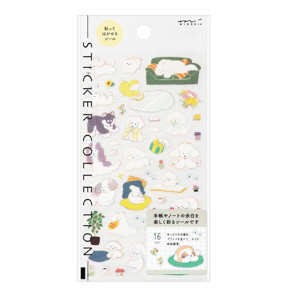 MIDORI | Stickers Collection | Chiens M 2690 - Midori - millenotes