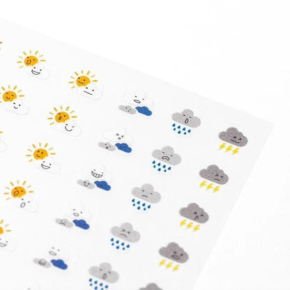 MIDORI | Stickers Collection | Météo - Midori - millenotes