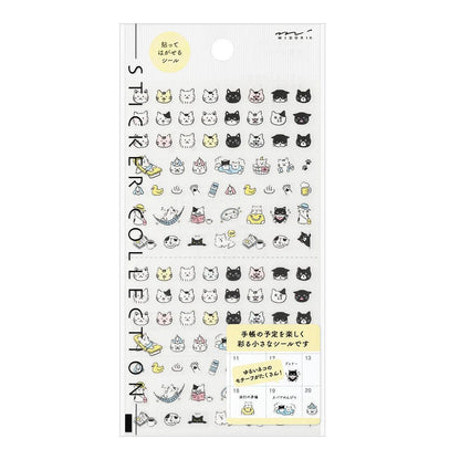 MIDORI | Stickers Collection | Pictogrammes Chats - Midori - millenotes