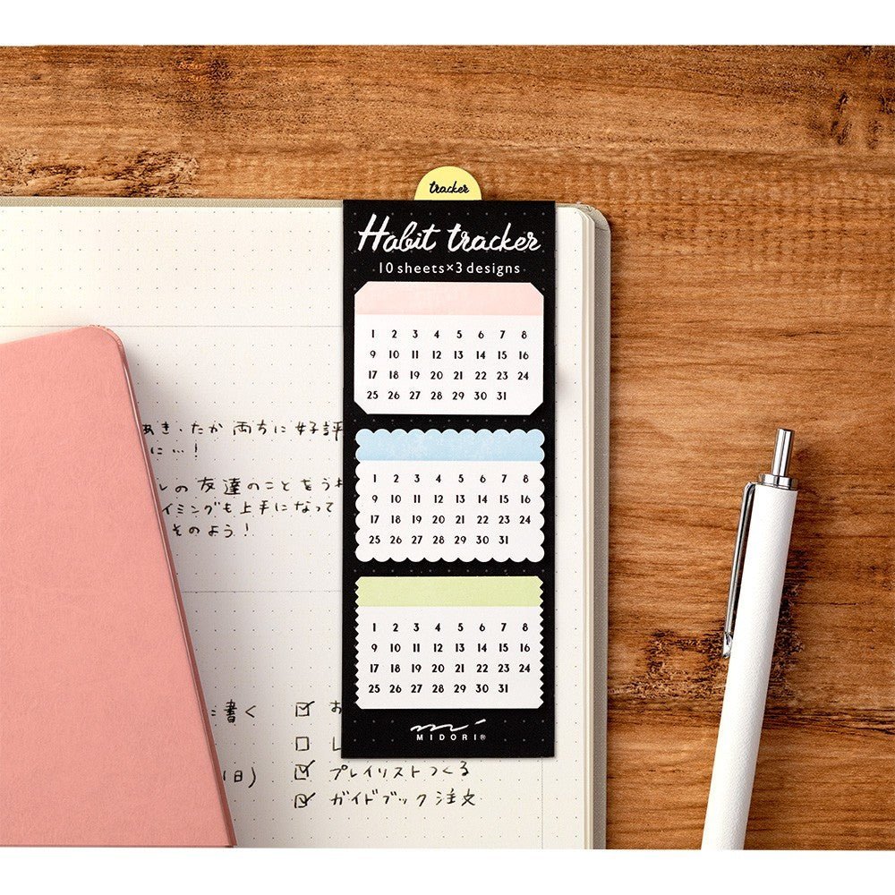 MIDORI | Sticky notes | Habit Tracker - Midori - millenotes