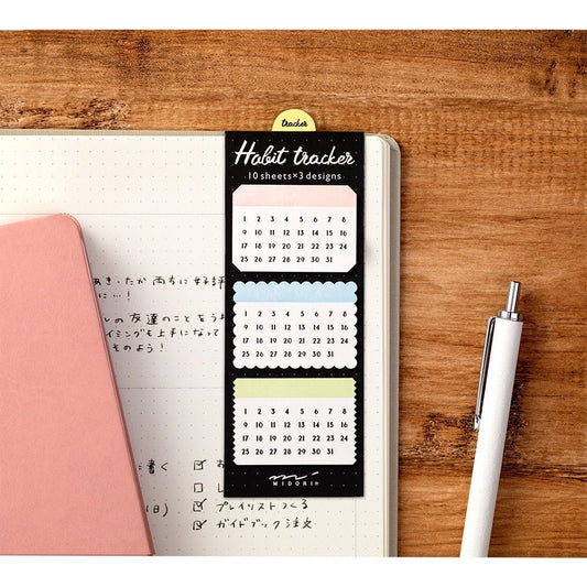 MIDORI | Sticky notes | Habit Tracker - Midori - millenotes