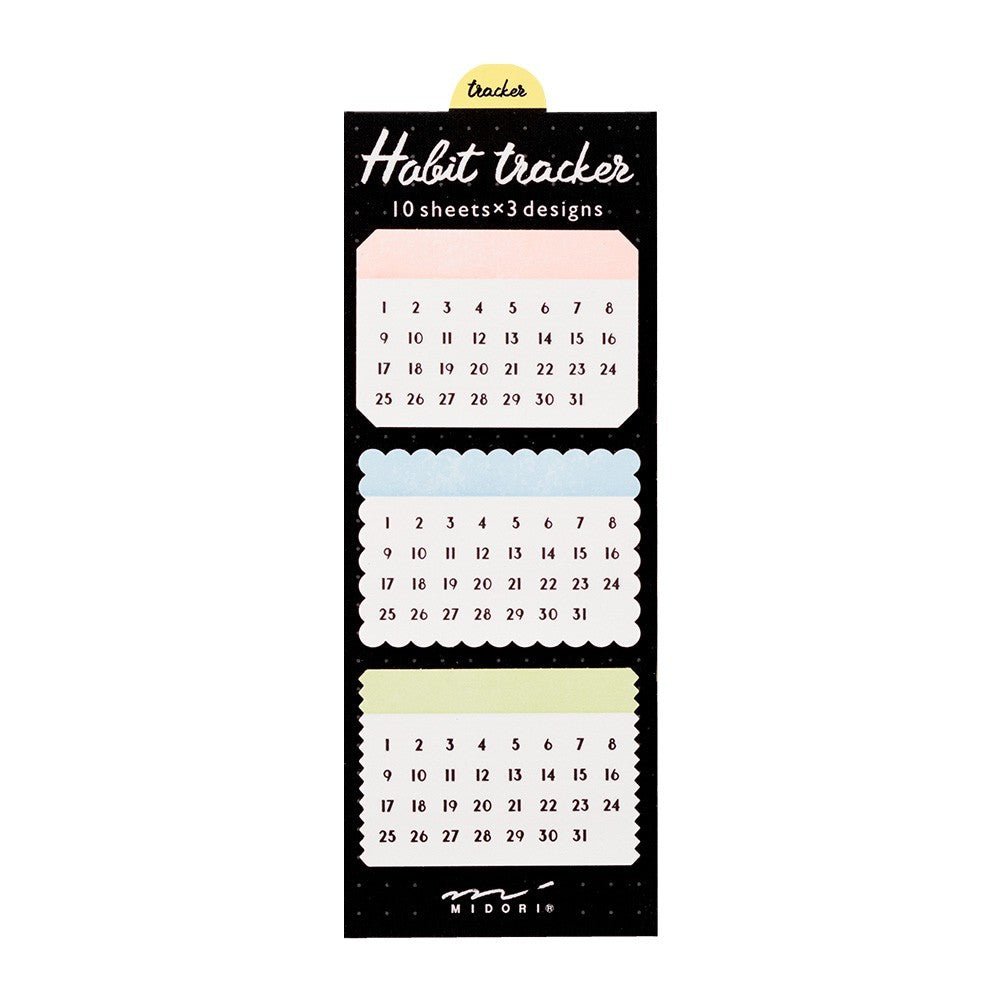 MIDORI | Sticky notes | Habit Tracker - Midori - millenotes