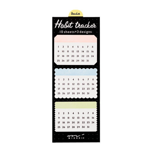 MIDORI | Sticky notes | Habit Tracker - Midori - millenotes