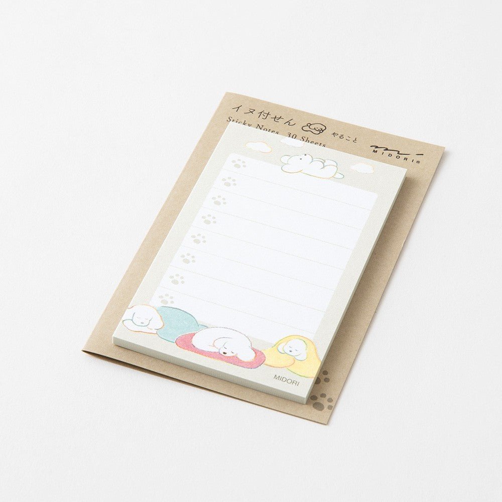 MIDORI | Sticky notes | To Do List | Chien Gris - Midori - millenotes