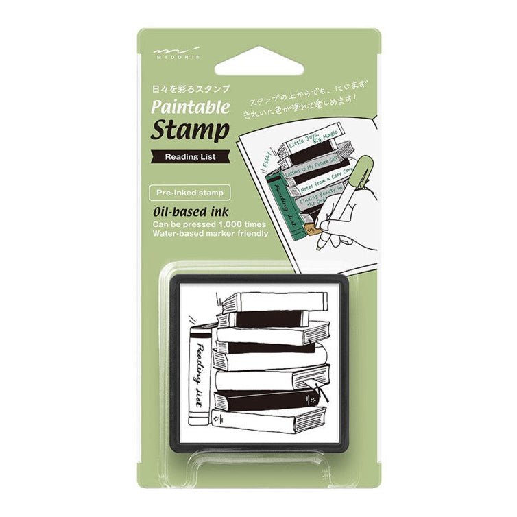 MIDORI | Tampon pré - encré | Livres - Midori - millenotes