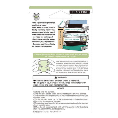 MIDORI | Tampon pré - encré | Livres - Midori - millenotes