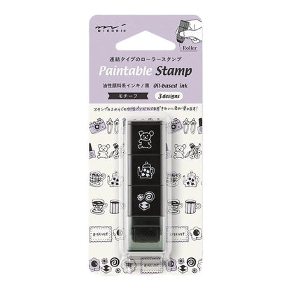 MIDORI | Tampon roller pré-encré | Motifs - Midori - millenotes
