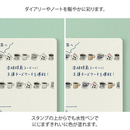MIDORI | Tampon roller pré-encré | Motifs - Midori - millenotes