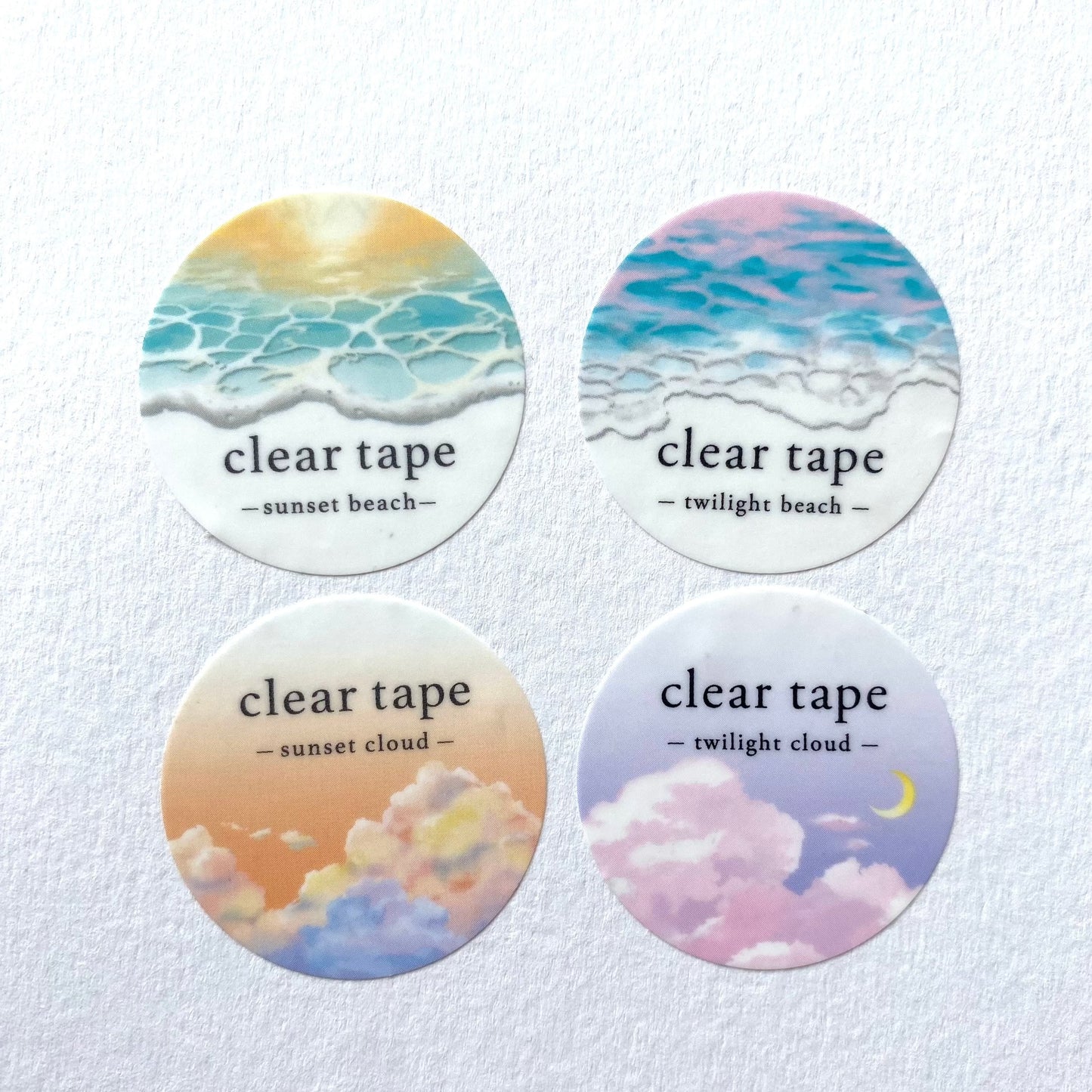 Masking Tape Japonais Mind Wave | Sunset Beach  Le masking tape de la marque japonaise Mind Wave est un produit de haute qualité et surtout au design unique 