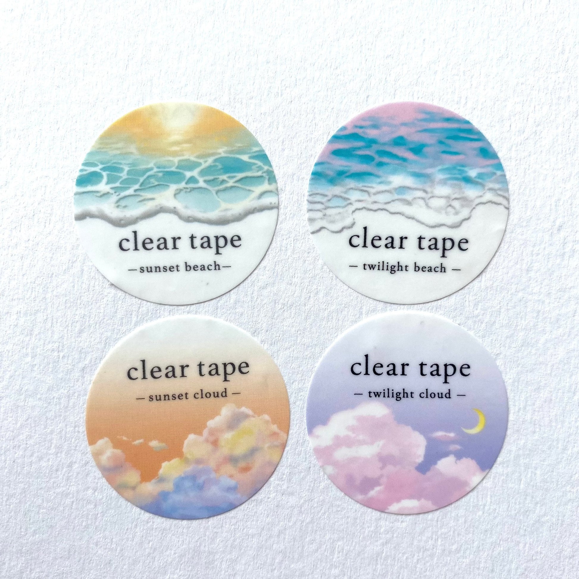 Masking Tape Japonais Mind Wave | Sunset Beach  Le masking tape de la marque japonaise Mind Wave est un produit de haute qualité et surtout au design unique 