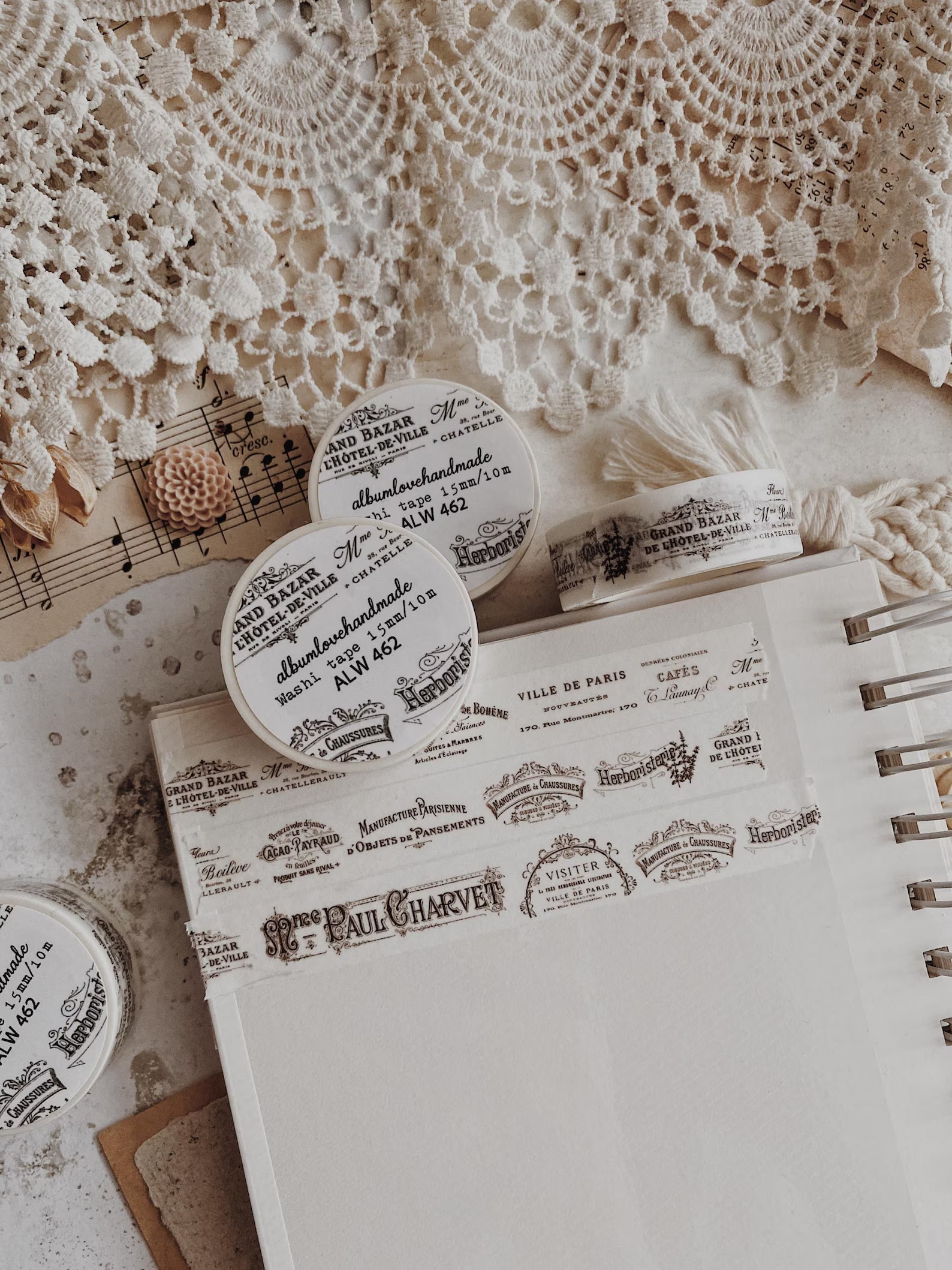 millenotes-albumlovehandmade-masking-tape-462-vintage-francais-1