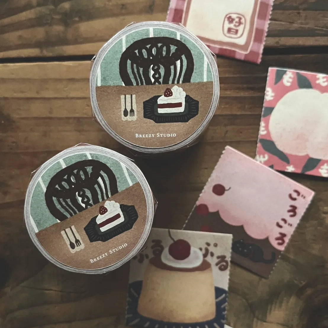 Notes adhésives en rouleau | Breezy Studio | Yummy memories