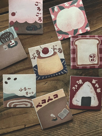 Notes adhésives en rouleau | Breezy Studio | Yummy memories