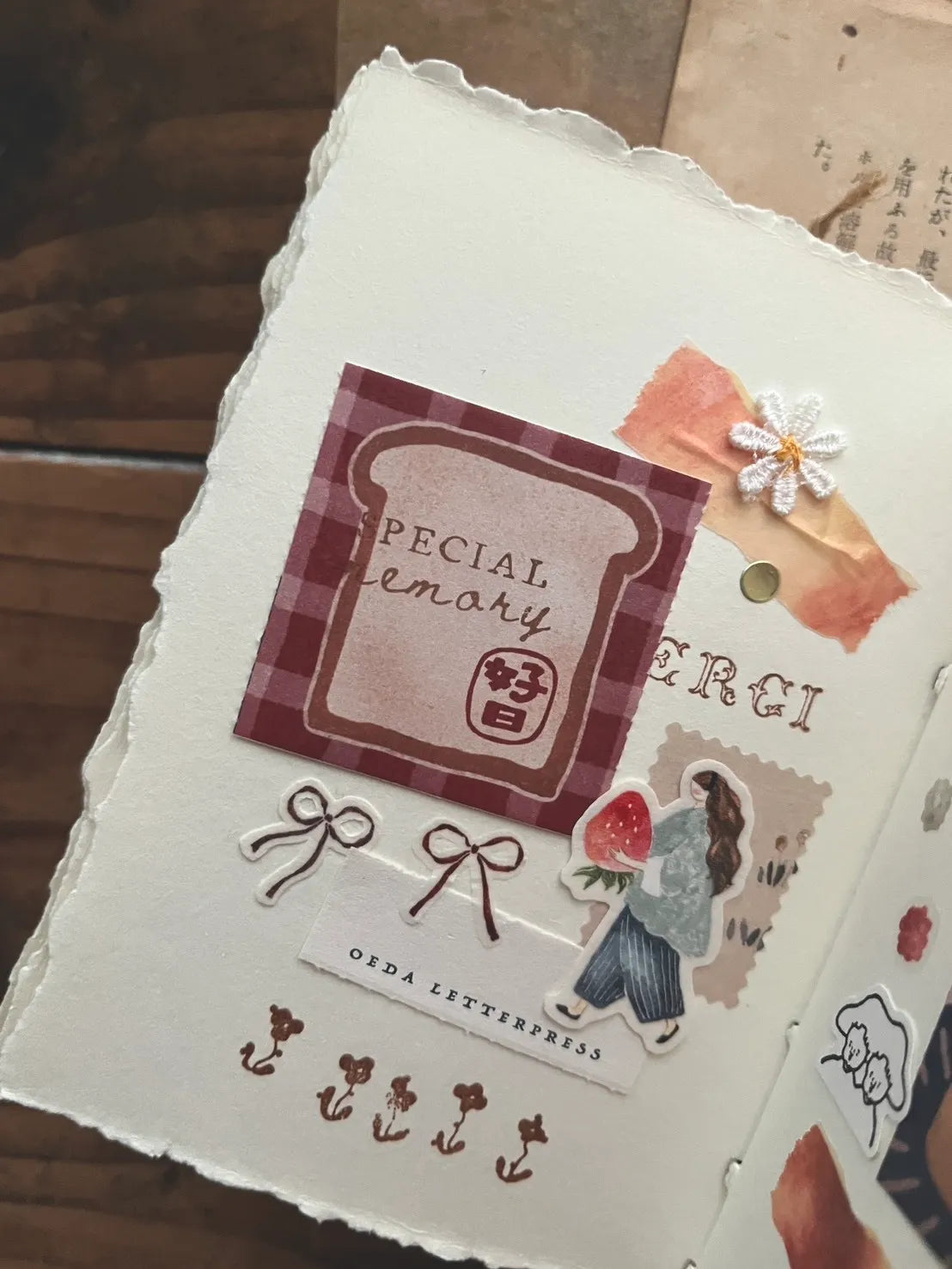 Notes adhésives en rouleau | Breezy Studio | Yummy memories
