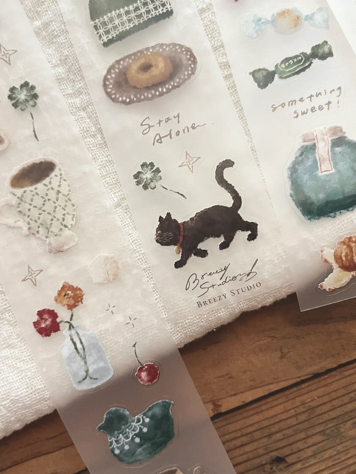 Kiss-cut PET tape | Breezy Studio | Little Days