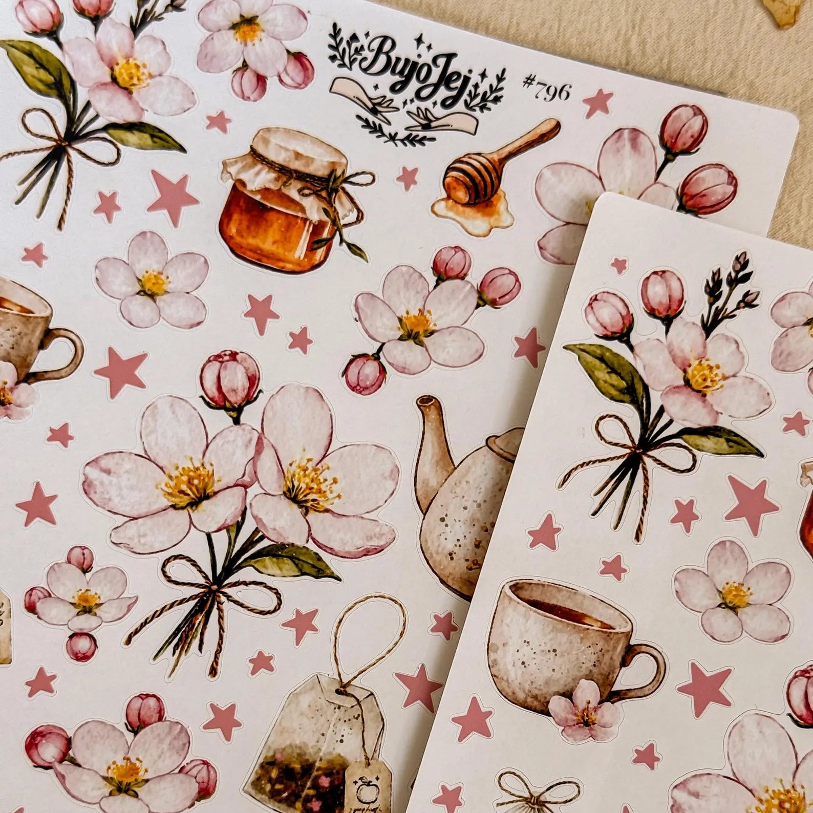 millenotes-bujojej-stickers-journaling-floral-tea-3