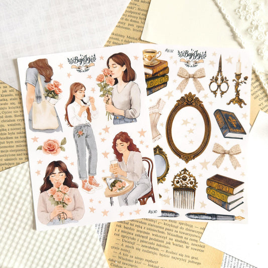 millenotes-bujojej-stickers-journaling-roses-reverie-set-2