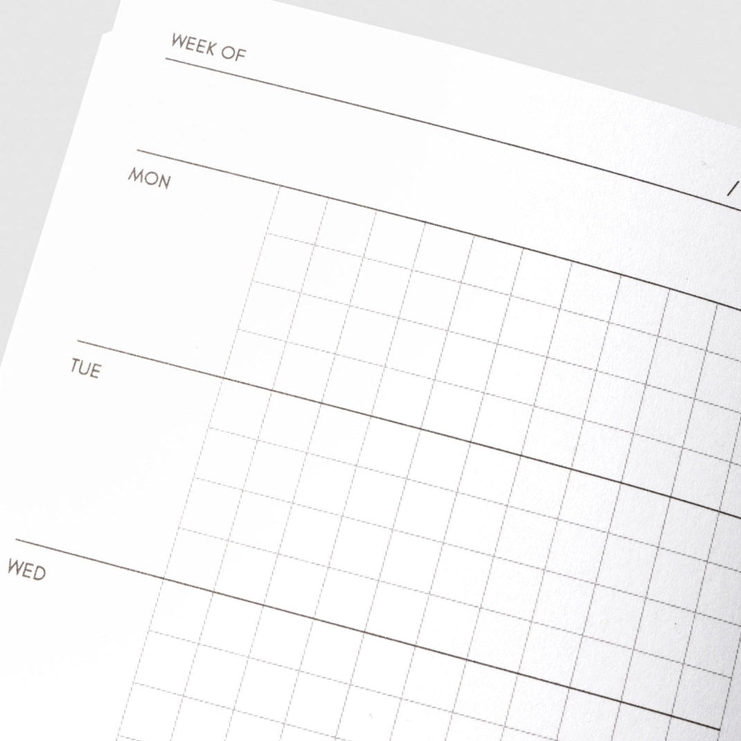 Cloth & Paper | Carnet Hebdomadaire + Notes | Pocket Plus