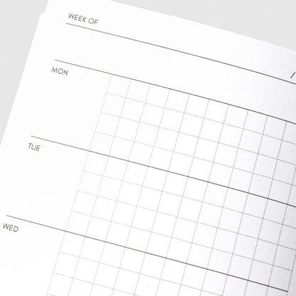 Cloth & Paper | Carnet Hebdomadaire + Notes | Pocket Plus