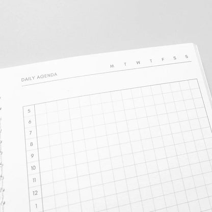 millenotes-cloth-paper-Travel-Notebook-A5-Slim-Daily-Agenda-Aspen-4