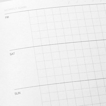 Cloth & Paper | Weekly Admin Planner | Pocket Plus
