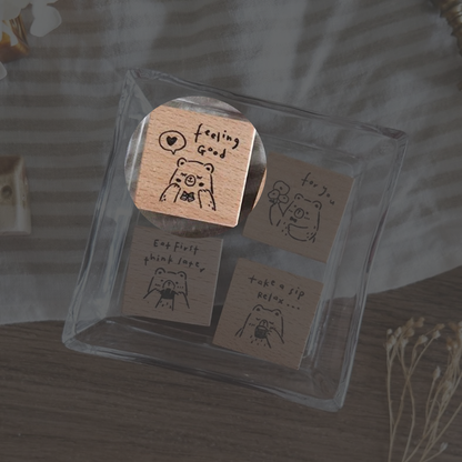 millenotes-eileen-tai-stamps-beary-ordinary-days-set-2B-feelin-good