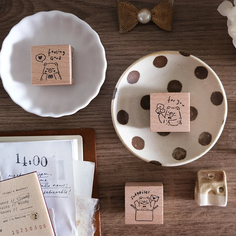 millenotes-eileen-tai-stamps-beary-ordinary-days-set-2B-for-you