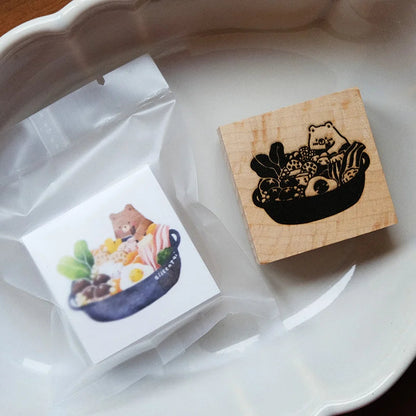 millenotes-eileen-tai-stamps-hotpot-bear