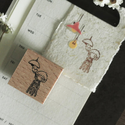 millenotes-eileen-tai-stamps-mini-girls-at-home-dusting