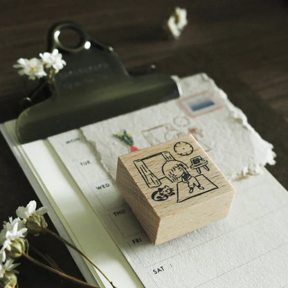 millenotes-eileen-tai-stamps-mini-girls-at-home-home-workout