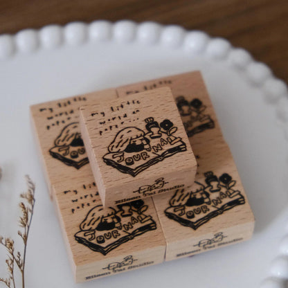 millenotes-eileen-tai-stamps-my-world-on-paper-journaling-girl-1