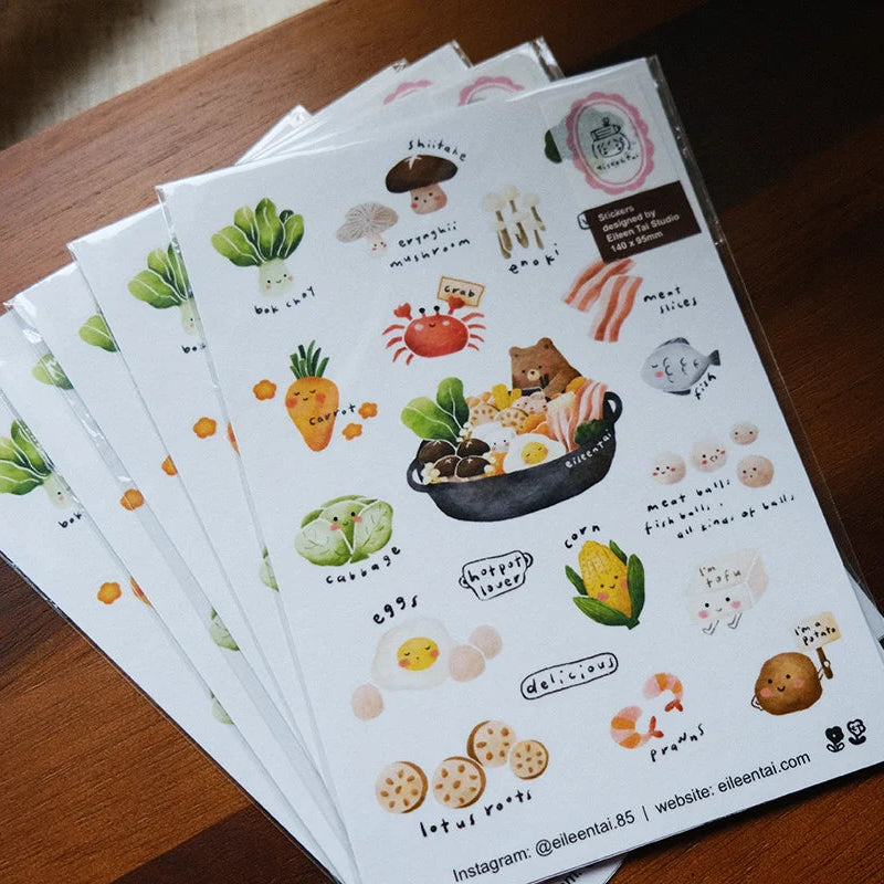 millenotes-eileen-tai-stickers-hotpot-bear