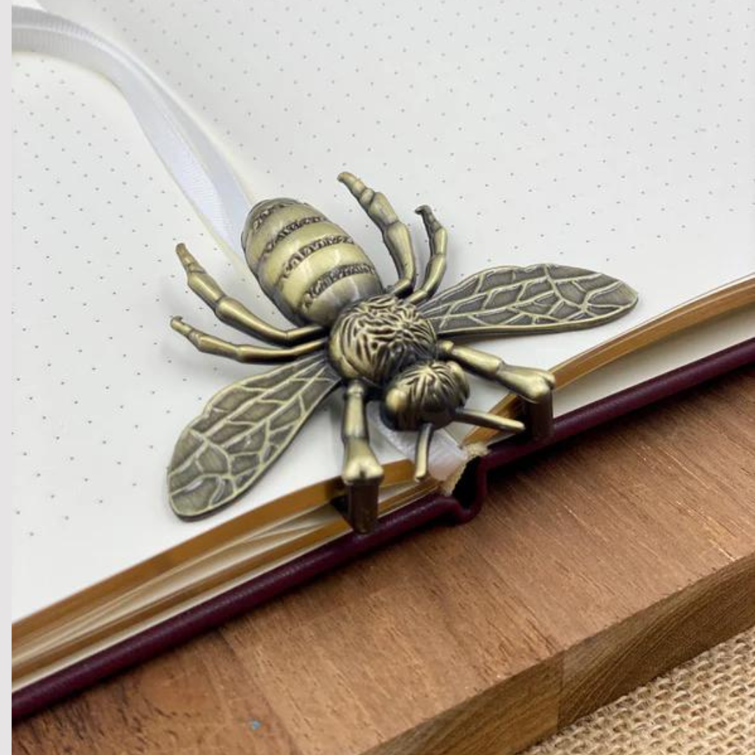 millenotes-esterbrook-bee-book-holder-bloque-pages-bee-abeille-zoom-carnet
